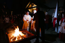 Lumen Christi - Auferstehungsmesse in St. Crescentius (Foto: Karl-Franz Thiede)